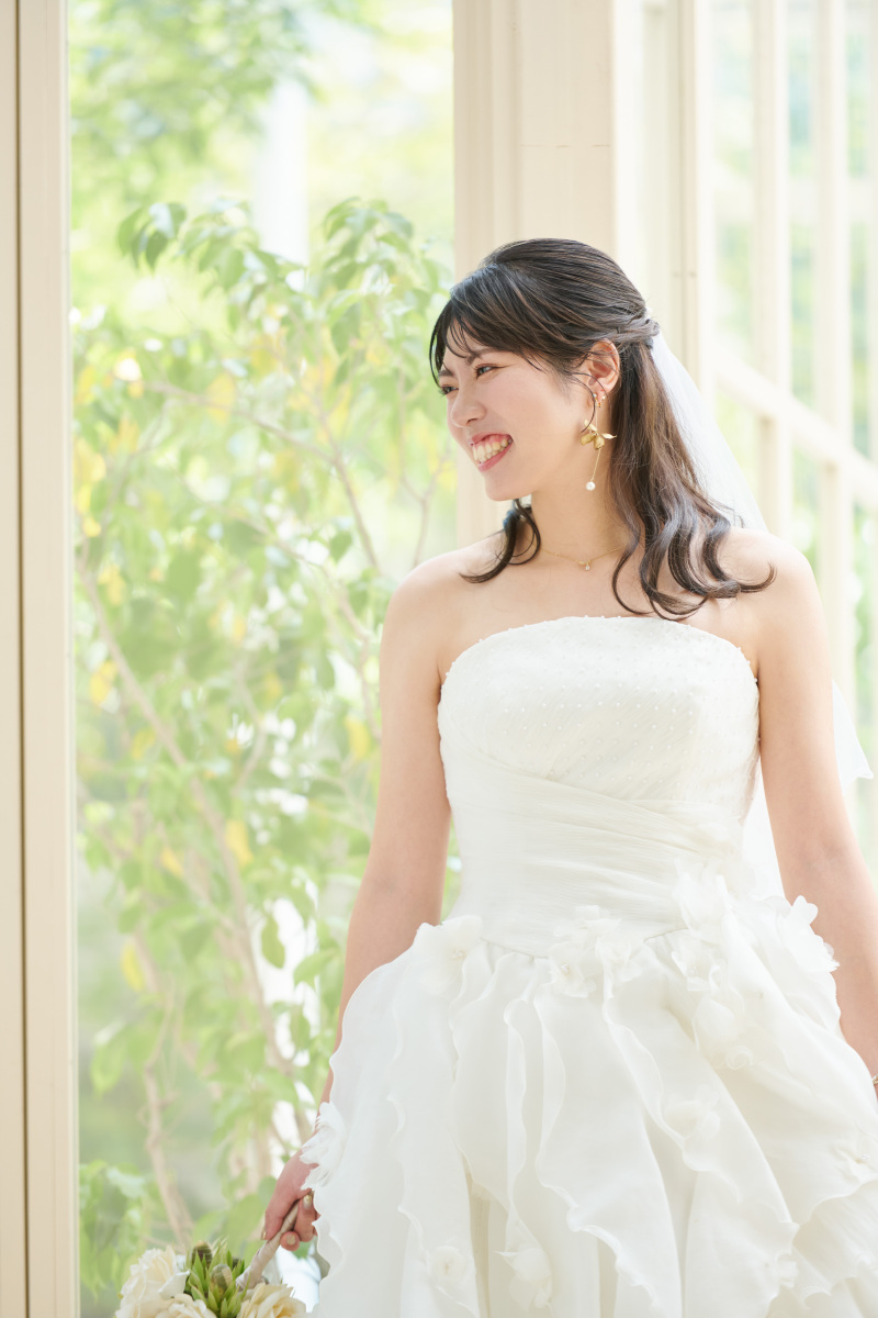 ドレスに衣装チェンジ♪