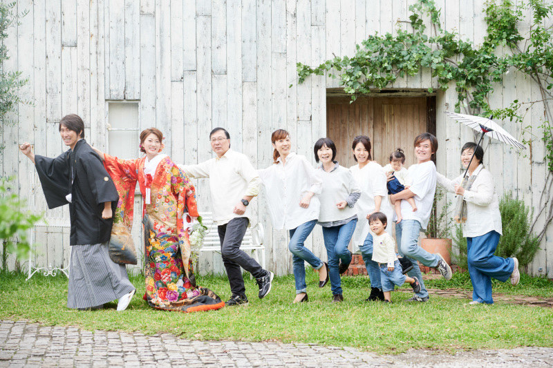 ご家族写真もナチュラルに♡