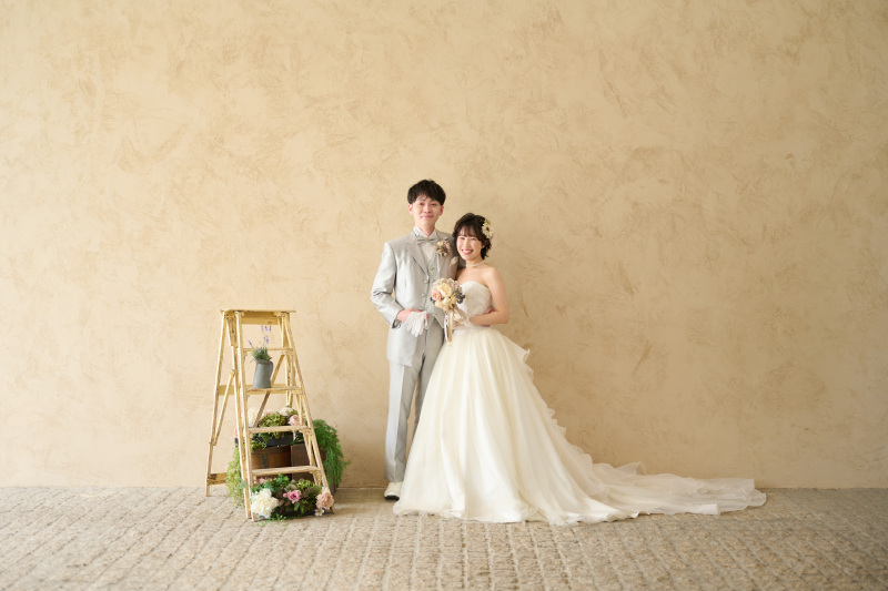 新郎新婦だけの2ショット♡