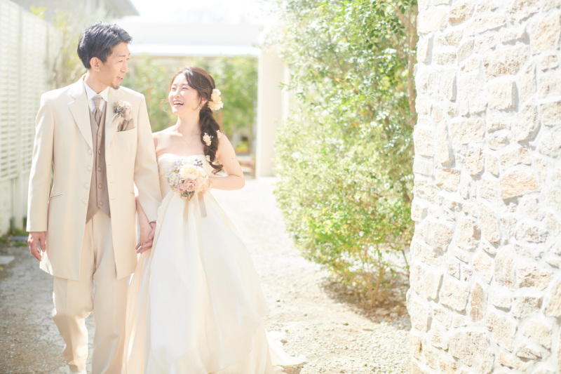 最後はお庭でお散歩♪