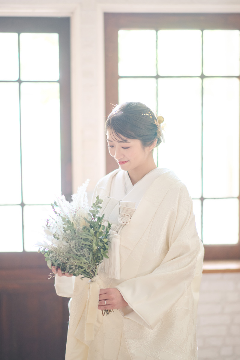 お気に入りのブーケと一緒に♡