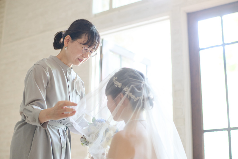 感動のベールダウンシーン