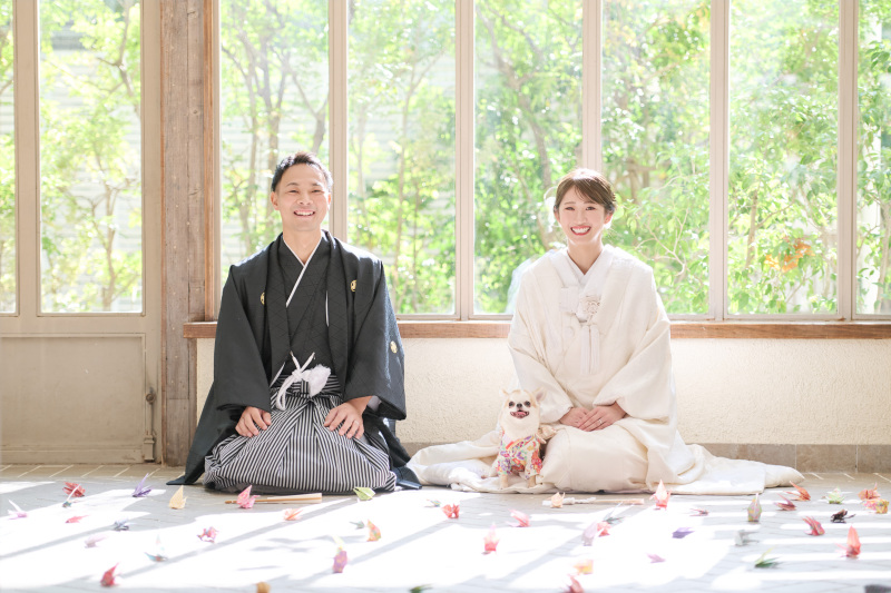 和装もナチュラルに