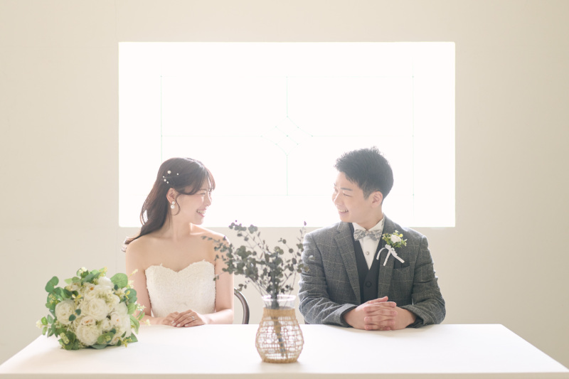 小物でお二人の色に♡
