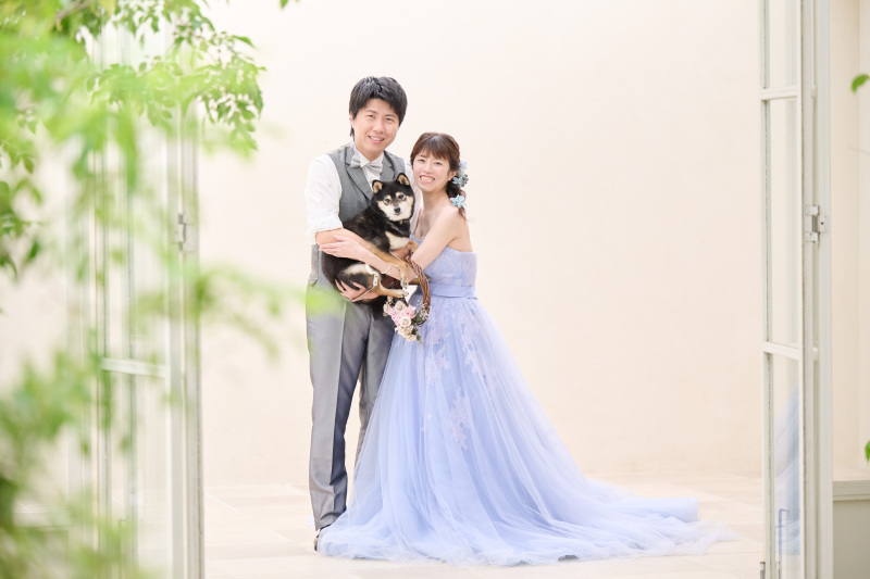 ペットも家族の一員♡洋装2着プラン