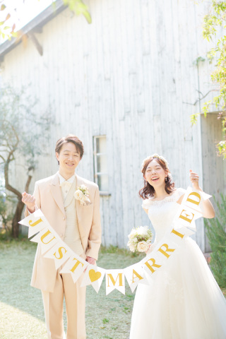 お二人らしさいっぱいのフォトウエディング♡