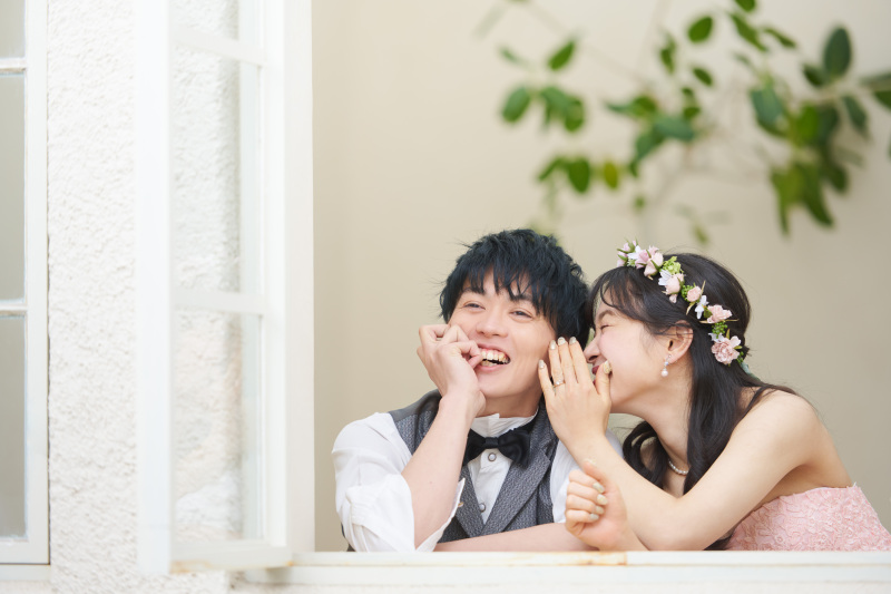 ナイショ話をこそこそ・・・