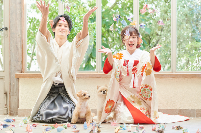 お二人で息を合わせて・・・