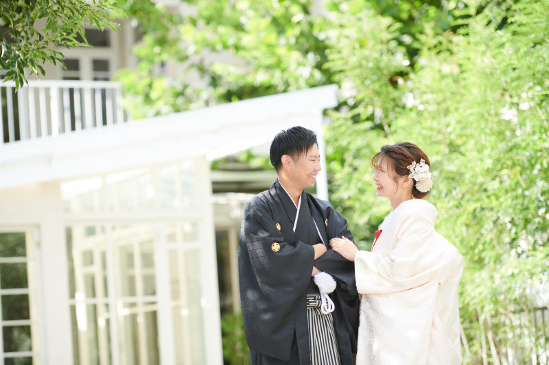 和装もナチュラルに♡