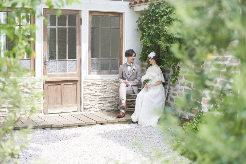 お庭でプライベート空間♡