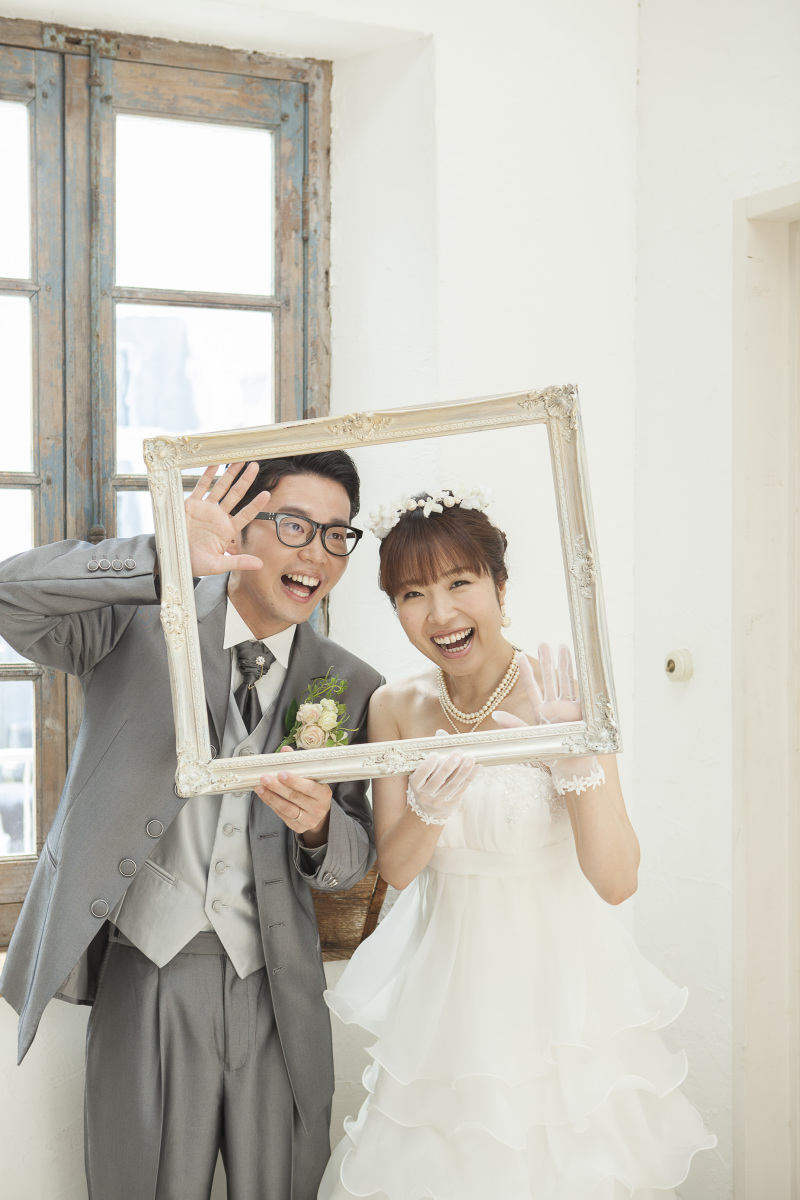 フォトフレームでカジュアルに♪
