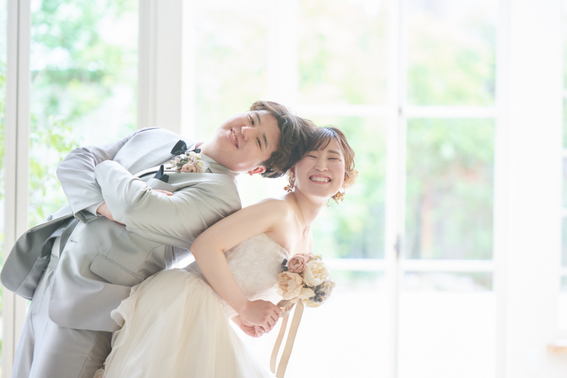 じゃれ合うお二人にキュン♡