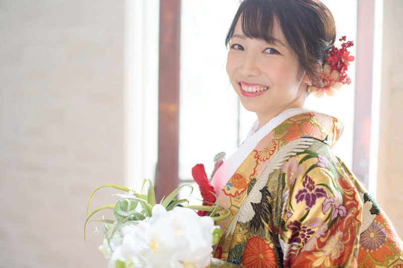 少し緊張気味な新婦様でしたが・・・^^