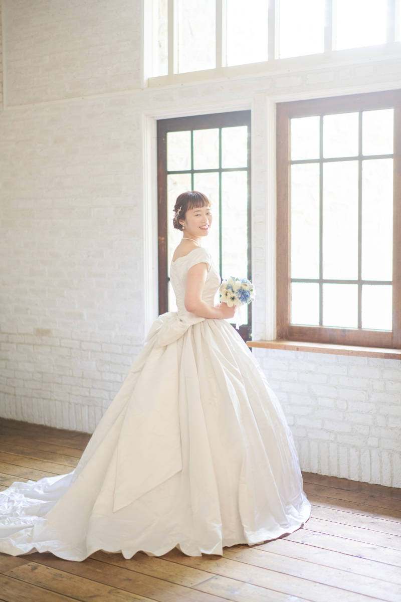 お持ち込みのドレスにチェンジ♪