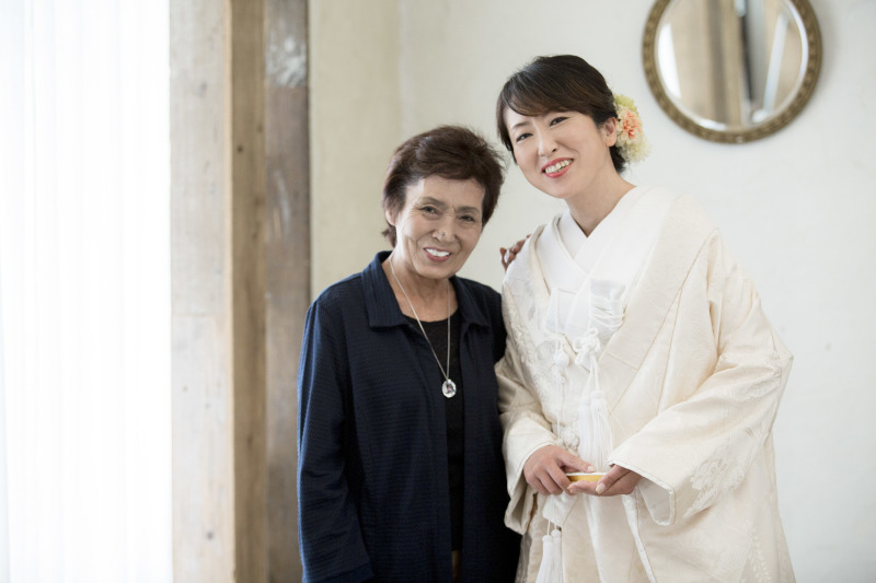 和装に衣装チェンジ！