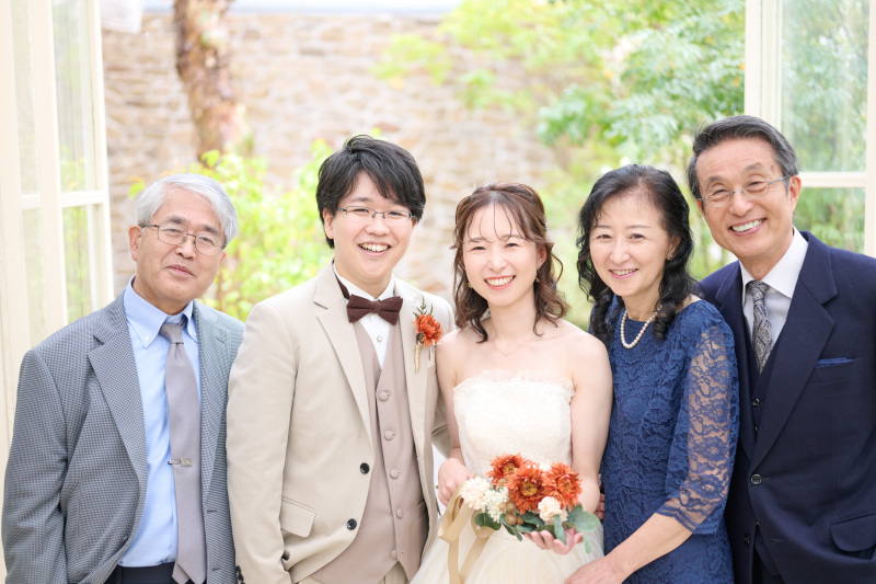 最後はご家族で集合写真☆