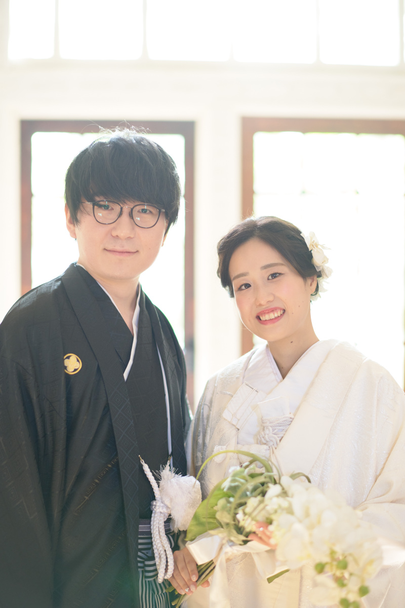 白無垢&袴がとってもお似合い♡