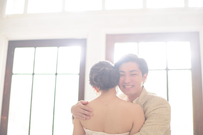 思わずハグしちゃった♡