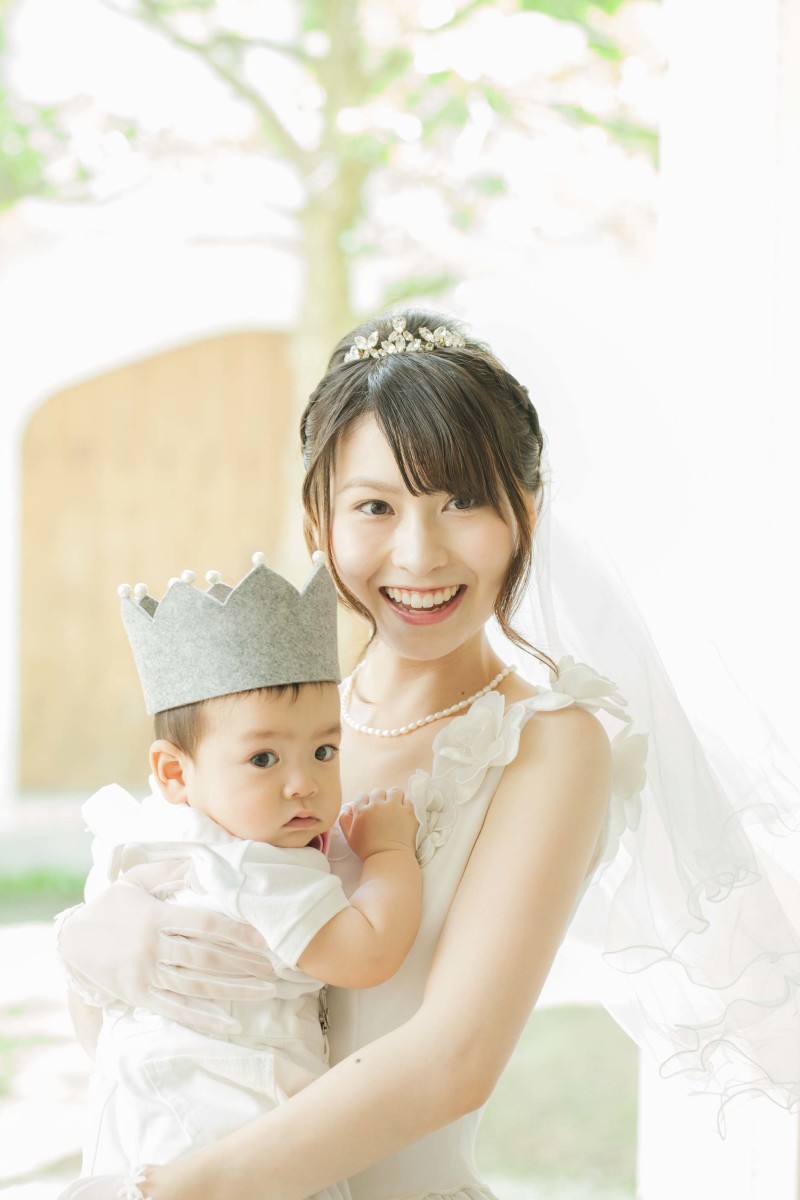 お子様も一緒に撮影です