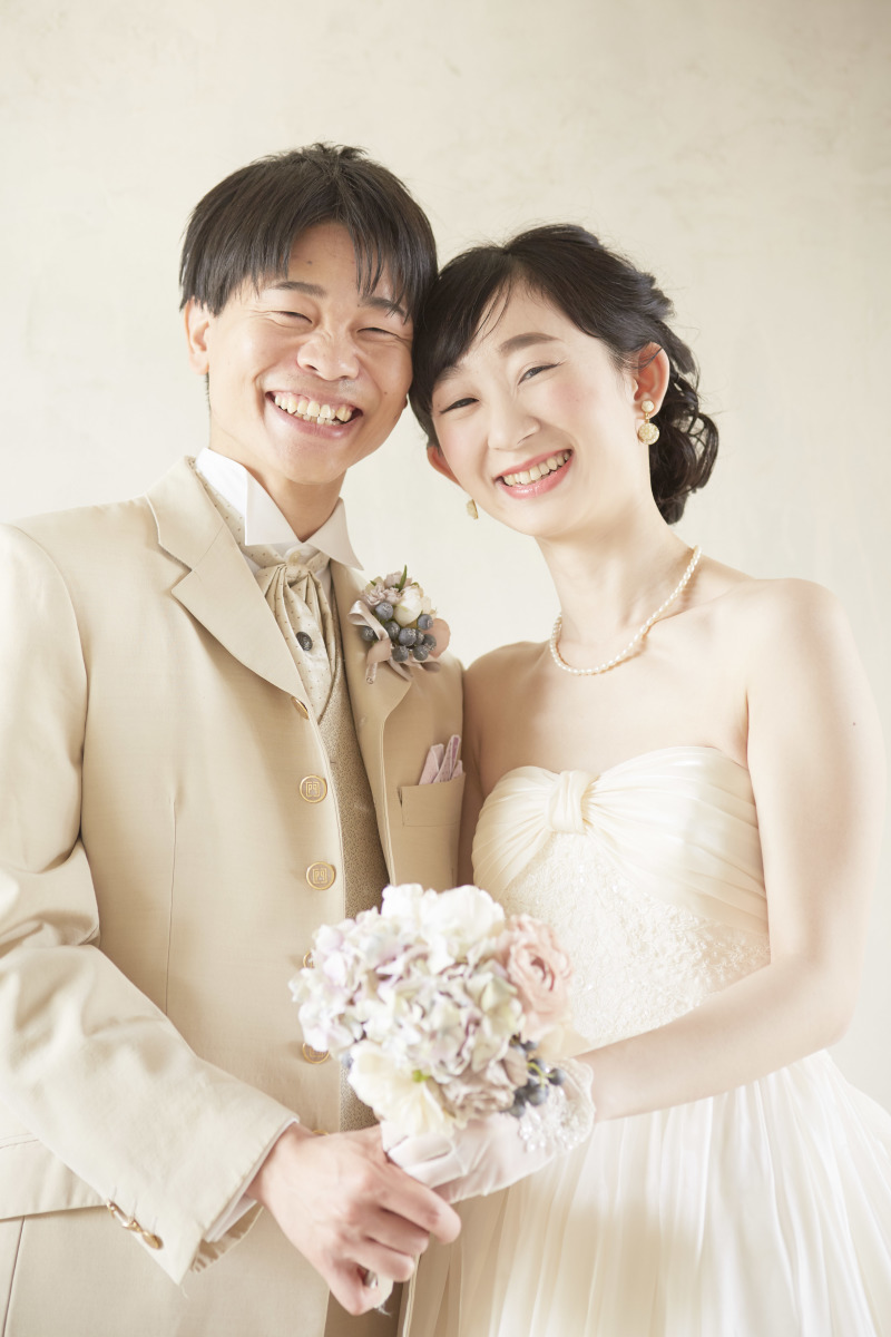 お色直しをして、洋装に