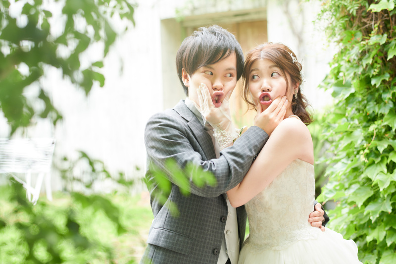 ほっぺをムギュッと♪