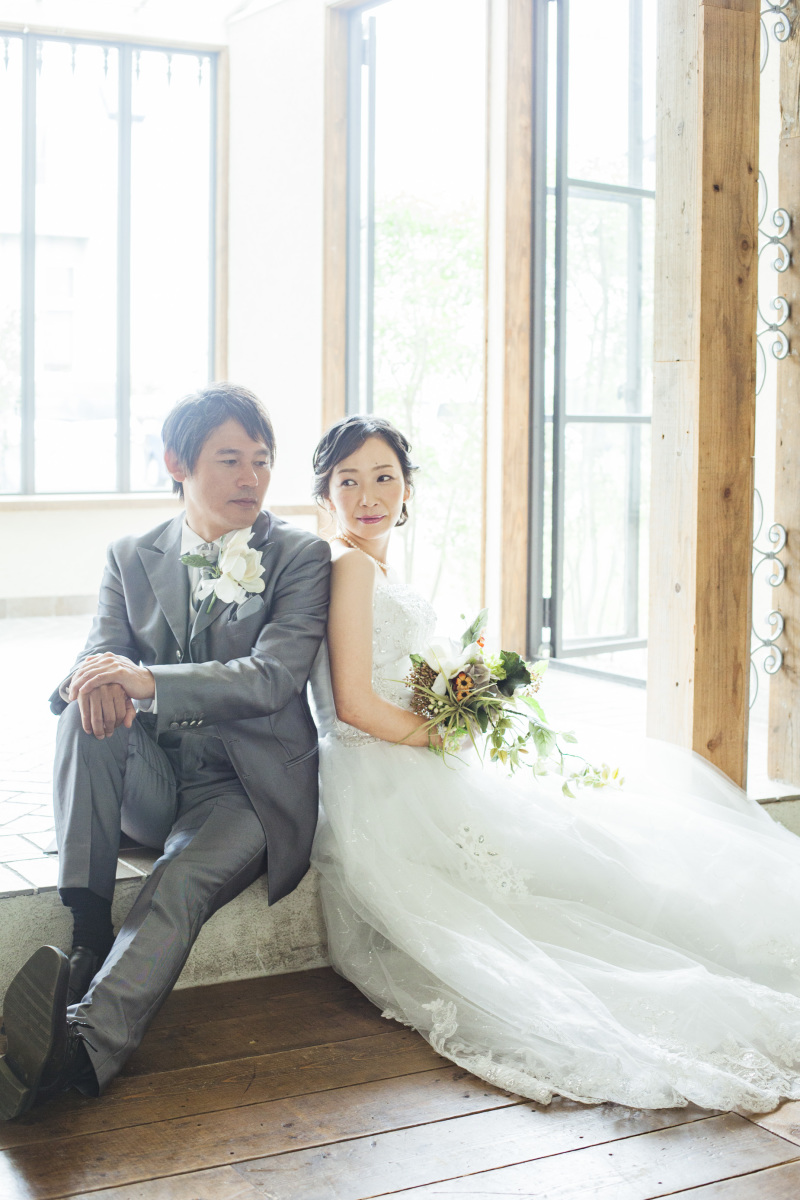 洋装へ衣装チェンジ