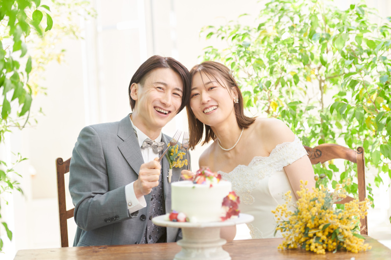 お庭でファーストバイト♪