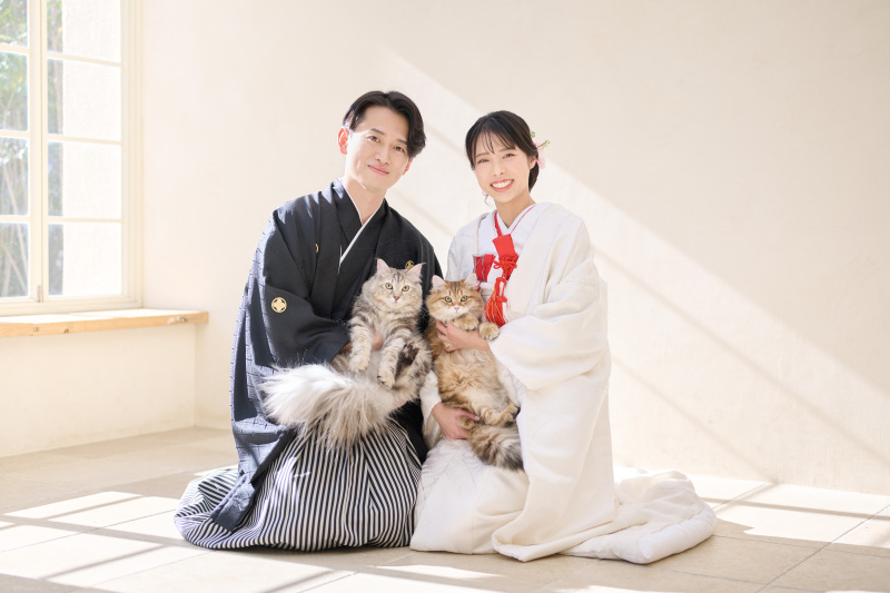 まずは家族ショットから♡