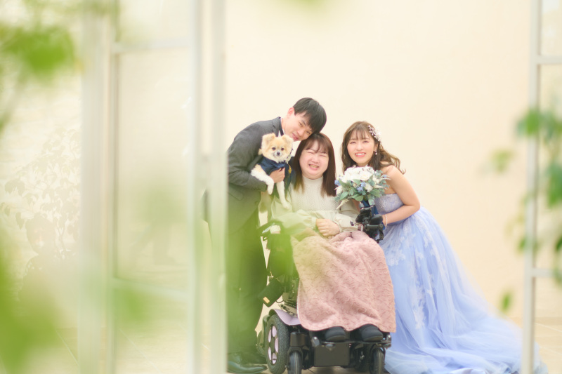 お二人の晴れ姿を心待ちにしていたお母様と♡