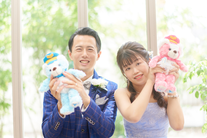 思い入れのある小物と一緒に♡