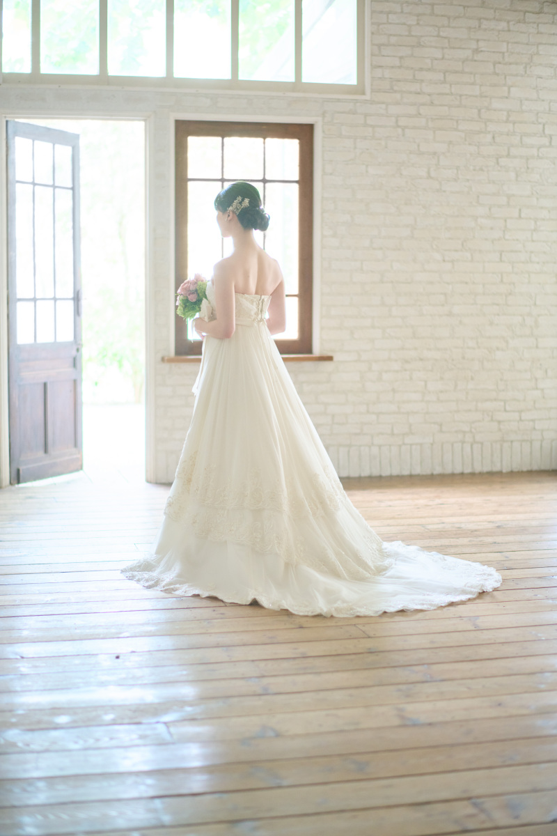 新婦様のソロカットから＾＾