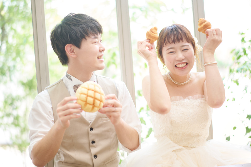 笑顔が止まらない!ほんわかカップルの撮影を覗き見♡