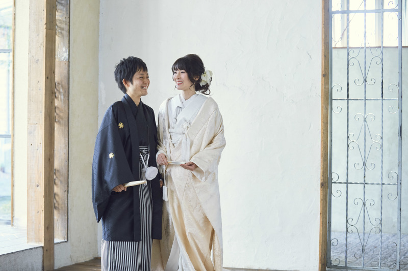 和装から撮影スタート！