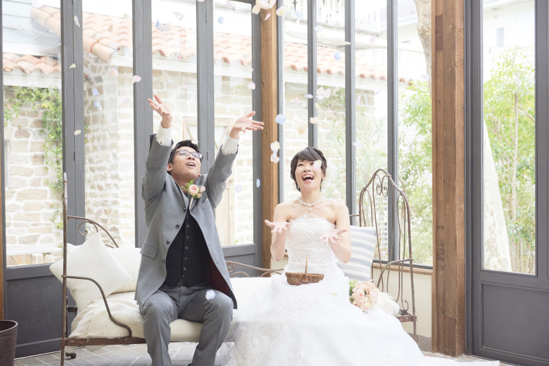 フラワーシャワー♪