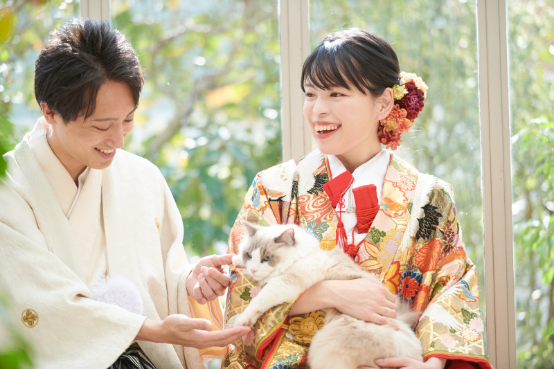 サンルームでは、外光を目一杯浴びながら♡