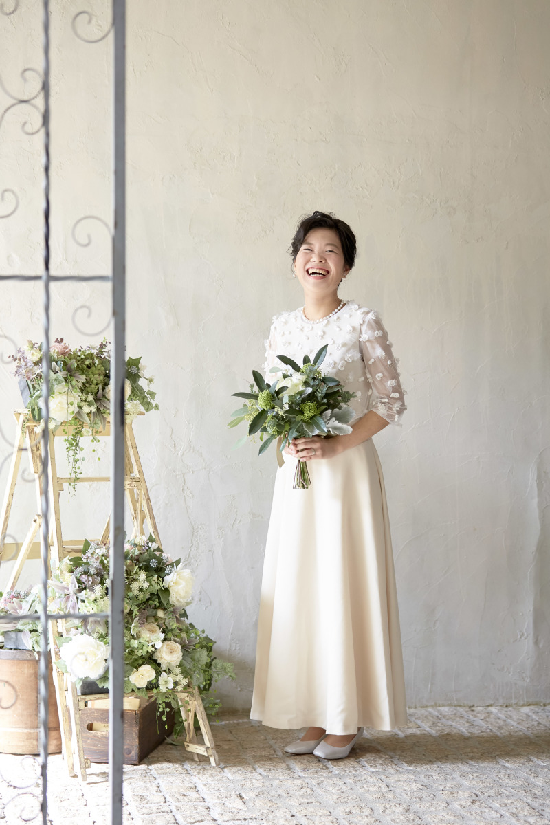 ドレスはこだわりの１着を