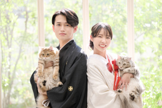 大切な家族も一緒に♪和洋プランでフォトウェディング＾＾