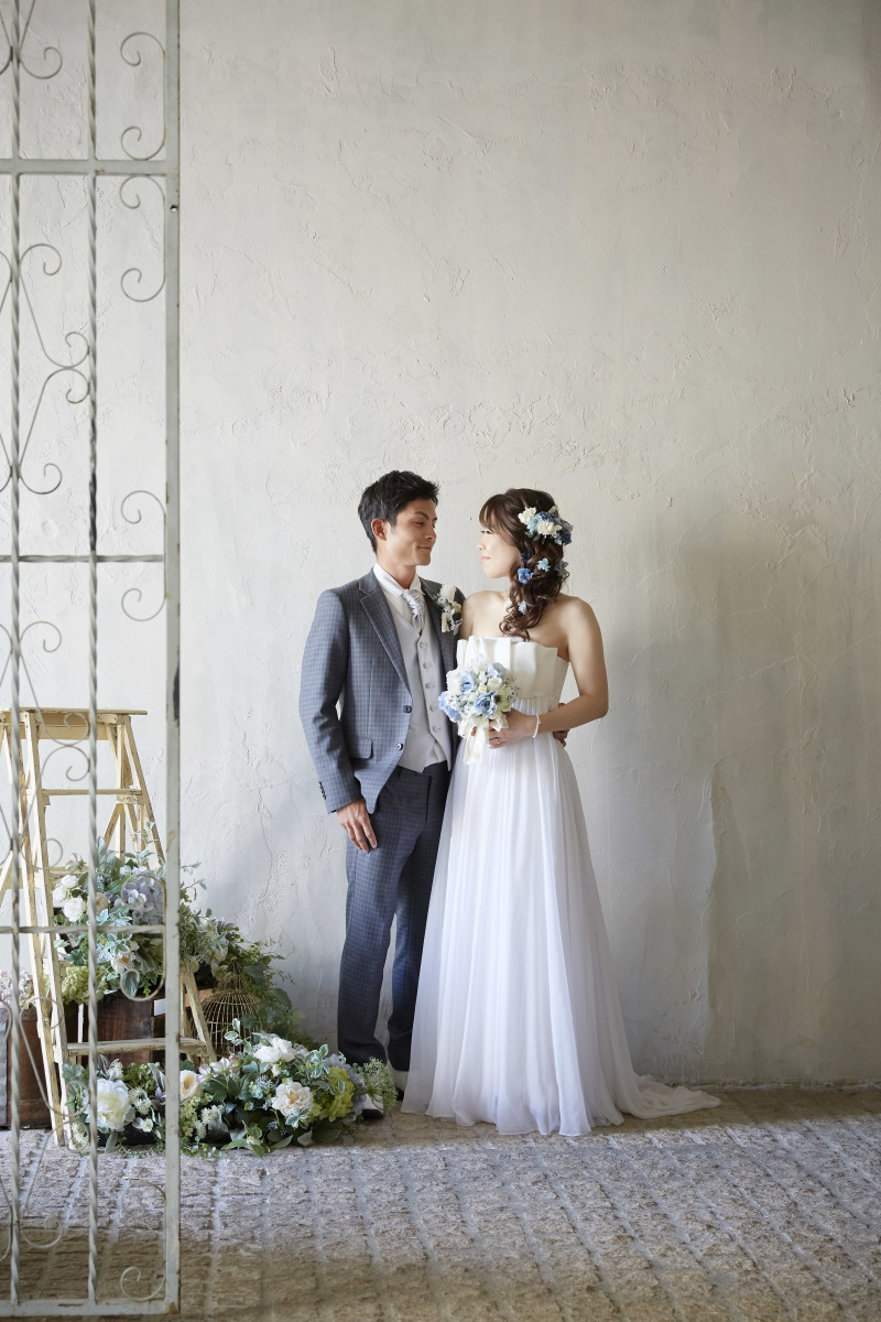 ドレスのラインの綺麗さがわかるカット