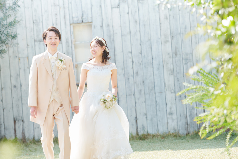 人目を気にせず、お庭で自由にお散歩♪