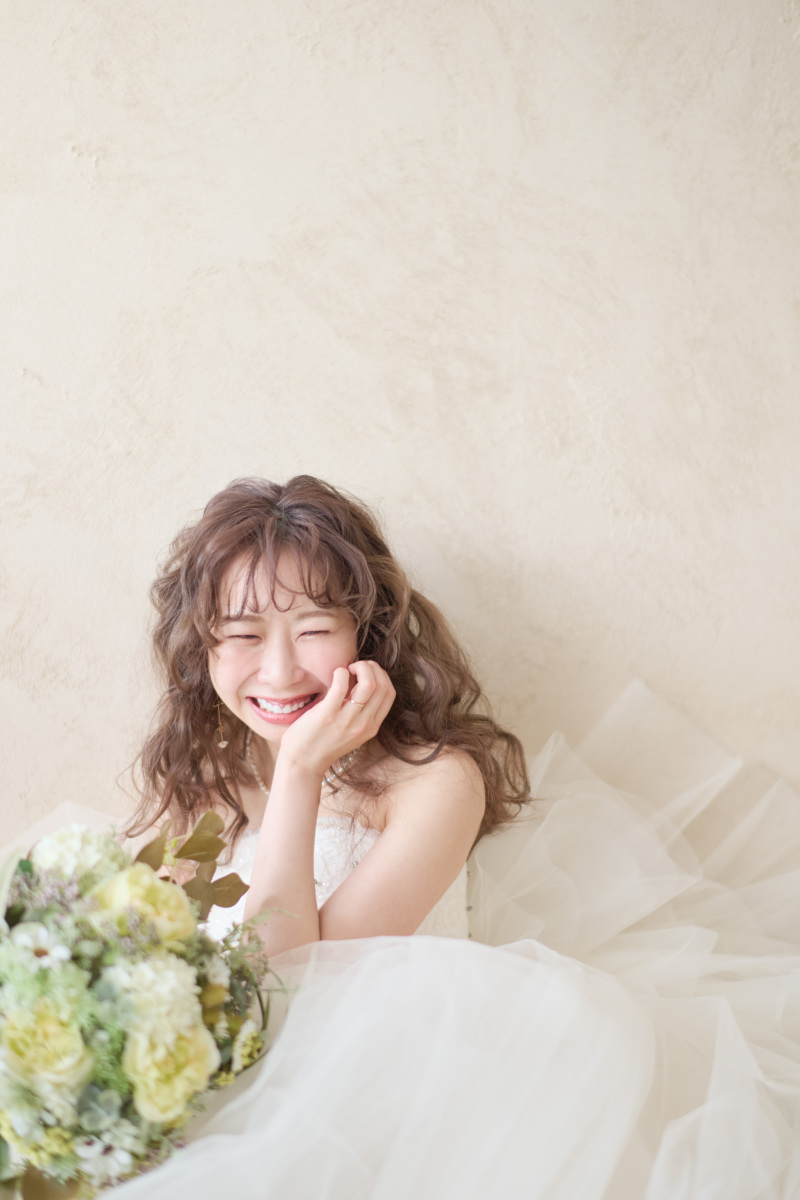 新婦様の笑顔にキュン♡