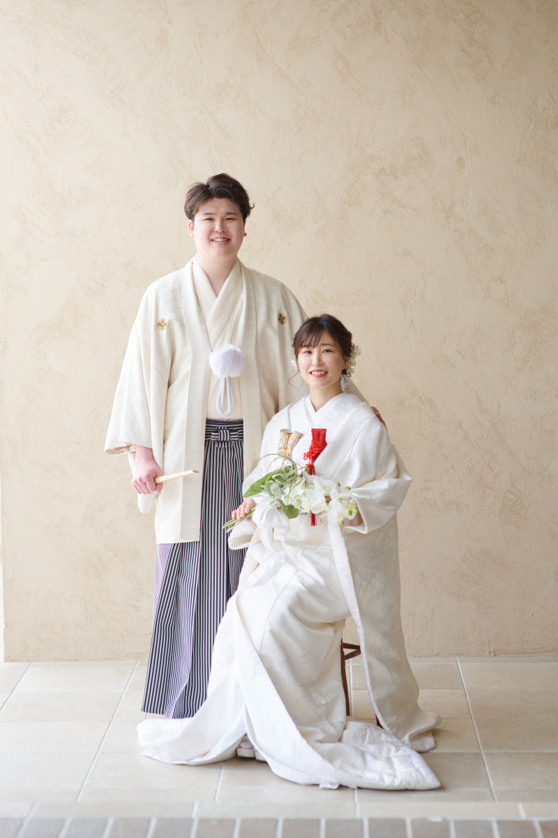 写真館風なカットもばっちり!