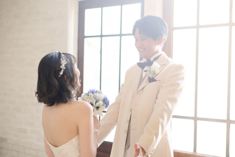 綺麗な新婦様に思わず・・・♡
