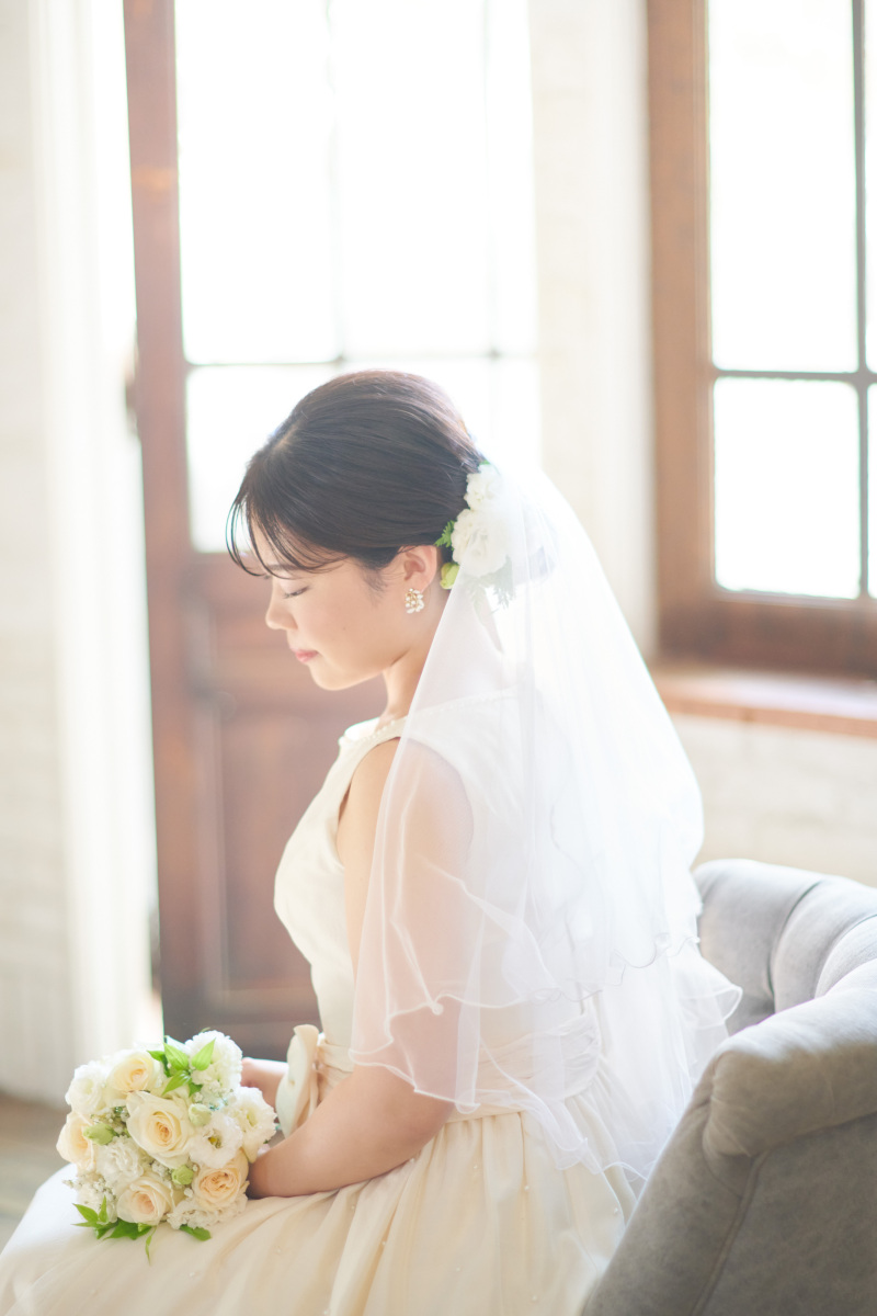 新婦様のソロカットから♡