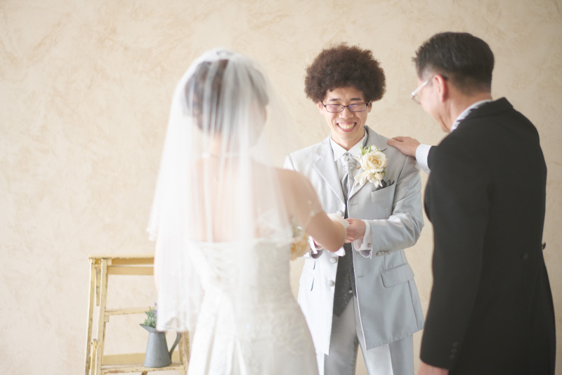 お父様から新郎様へ♡