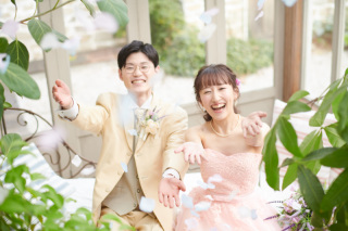 笑顔いっぱい！こだわりのドレス2着プラン♡