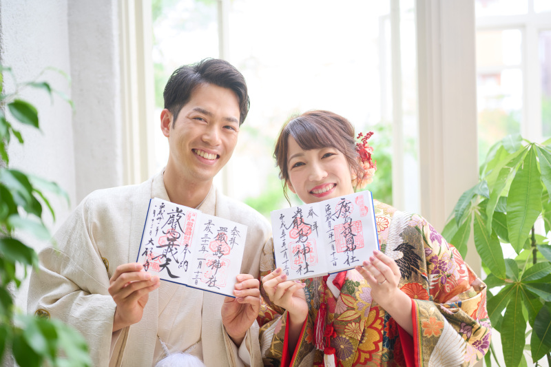 思い出の小物も一緒に♡