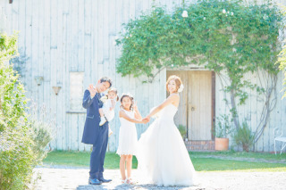 天候にも恵まれ家族で楽しく撮影ができてとても幸せな記念になりました