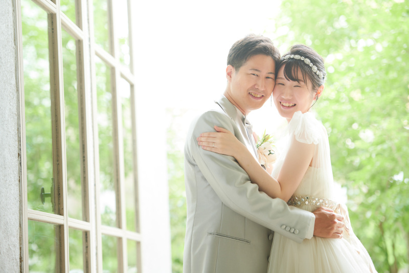 木漏れ日射し込むお庭で・・・♡