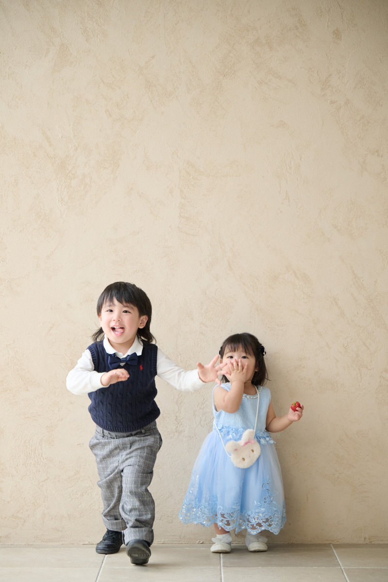 可愛らしい兄弟ショット♡