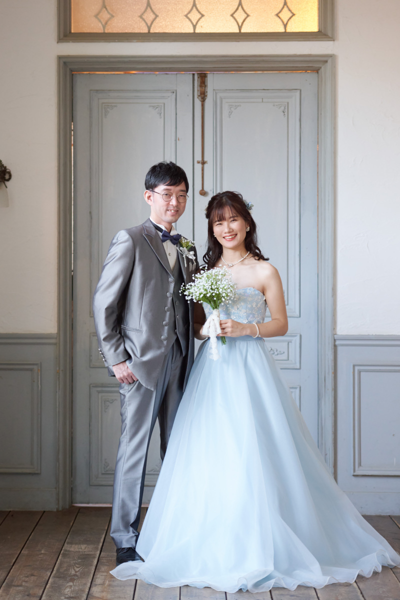 大満足の3着プラン♪大扉の前でクールに♡